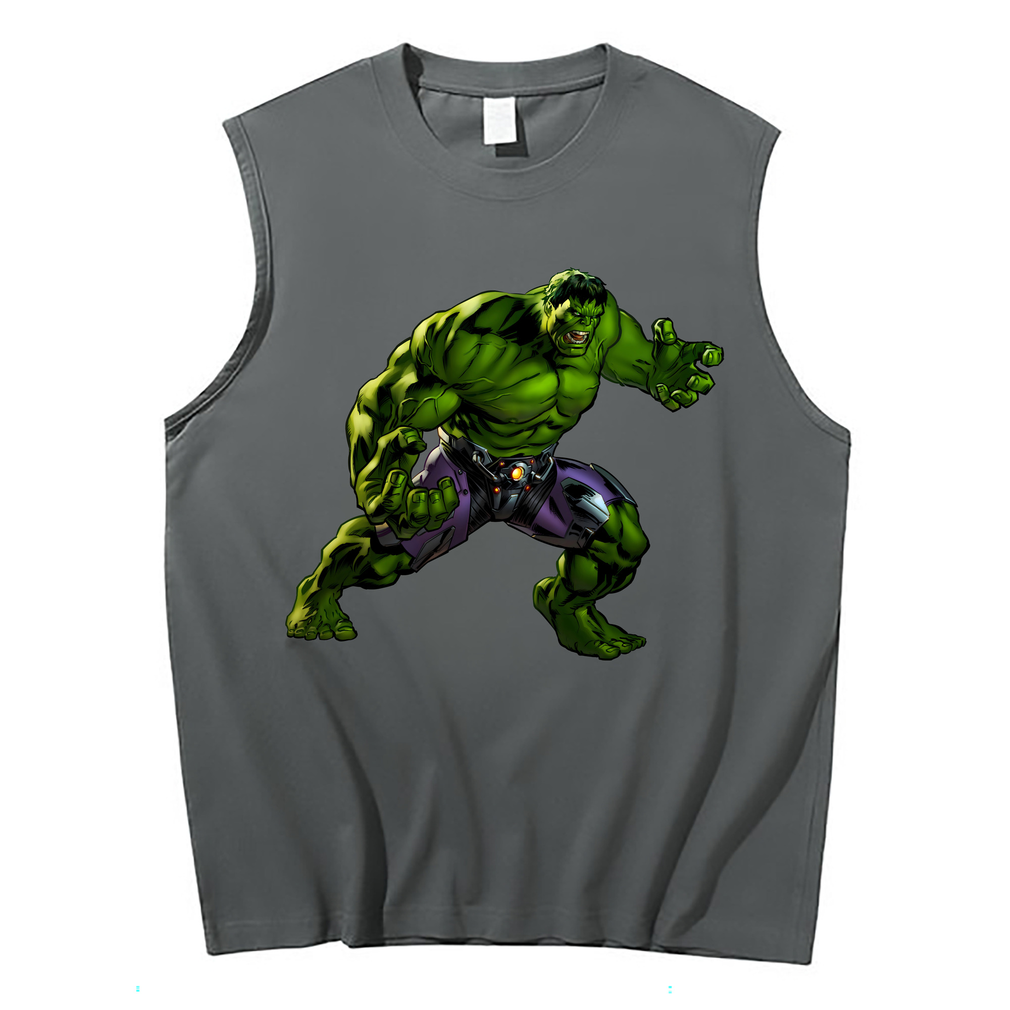 （画像用） アベンジャーズ The Avengers コットン100％タンクトップ（フロントプリント）